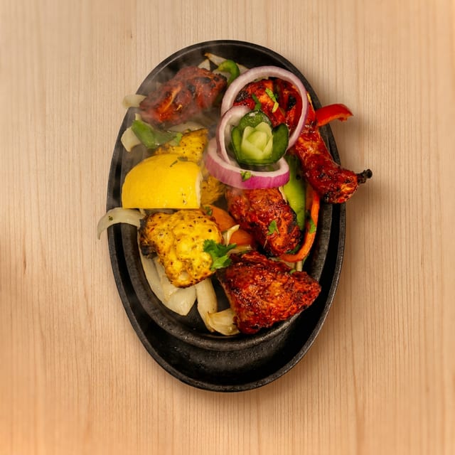 Tandoori Assorted Appetizers.