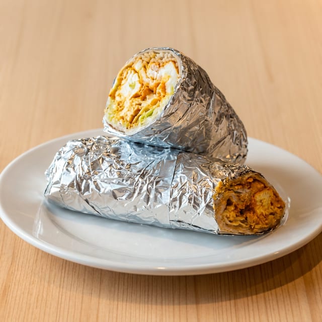 Paneer Burrito.
