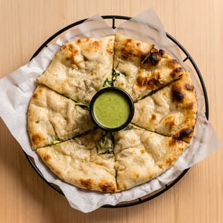 Spinach Naan